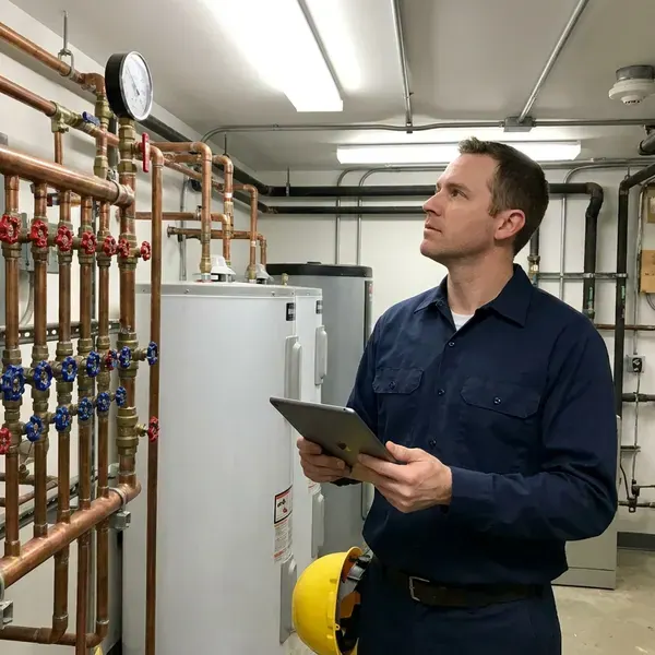 JPN Plumbing technician providing commercial plumbing in Warwick, RI