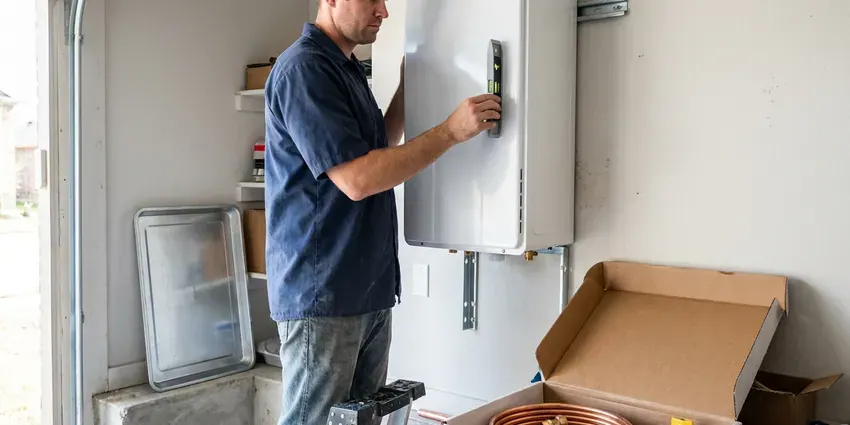 Electric Tankless Water Heater Installation in Providence