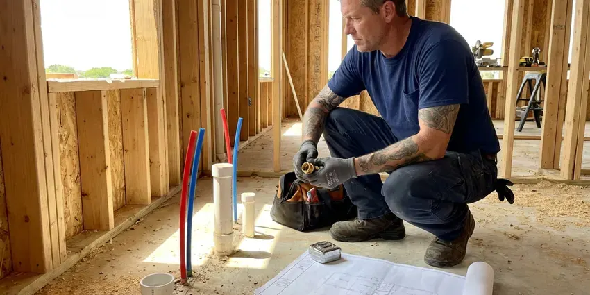 JPN Plumbing technician providing drainage services in Providence