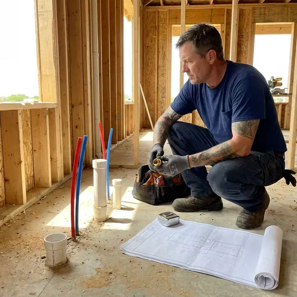 Professional new construction plumbing, Providence, RI