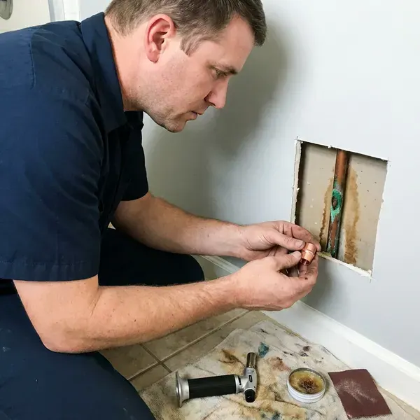 Local pipe repair by JPN Plumbing, Providence, RI