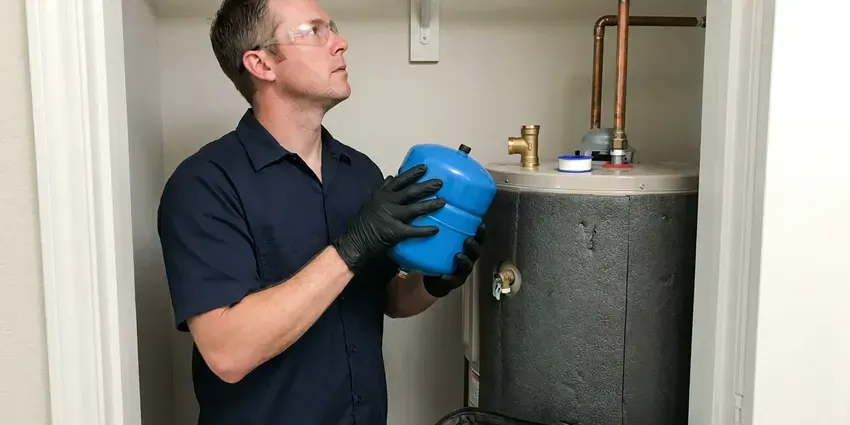 JPN Plumbing technician providing pex pipe installation in Providence